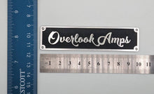 Load image into Gallery viewer, &quot;Overlook Amps&quot; Name Badges (x3) - custom order
