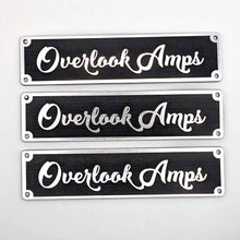 Load image into Gallery viewer, &quot;Overlook Amps&quot; Name Badges (x3) - custom order
