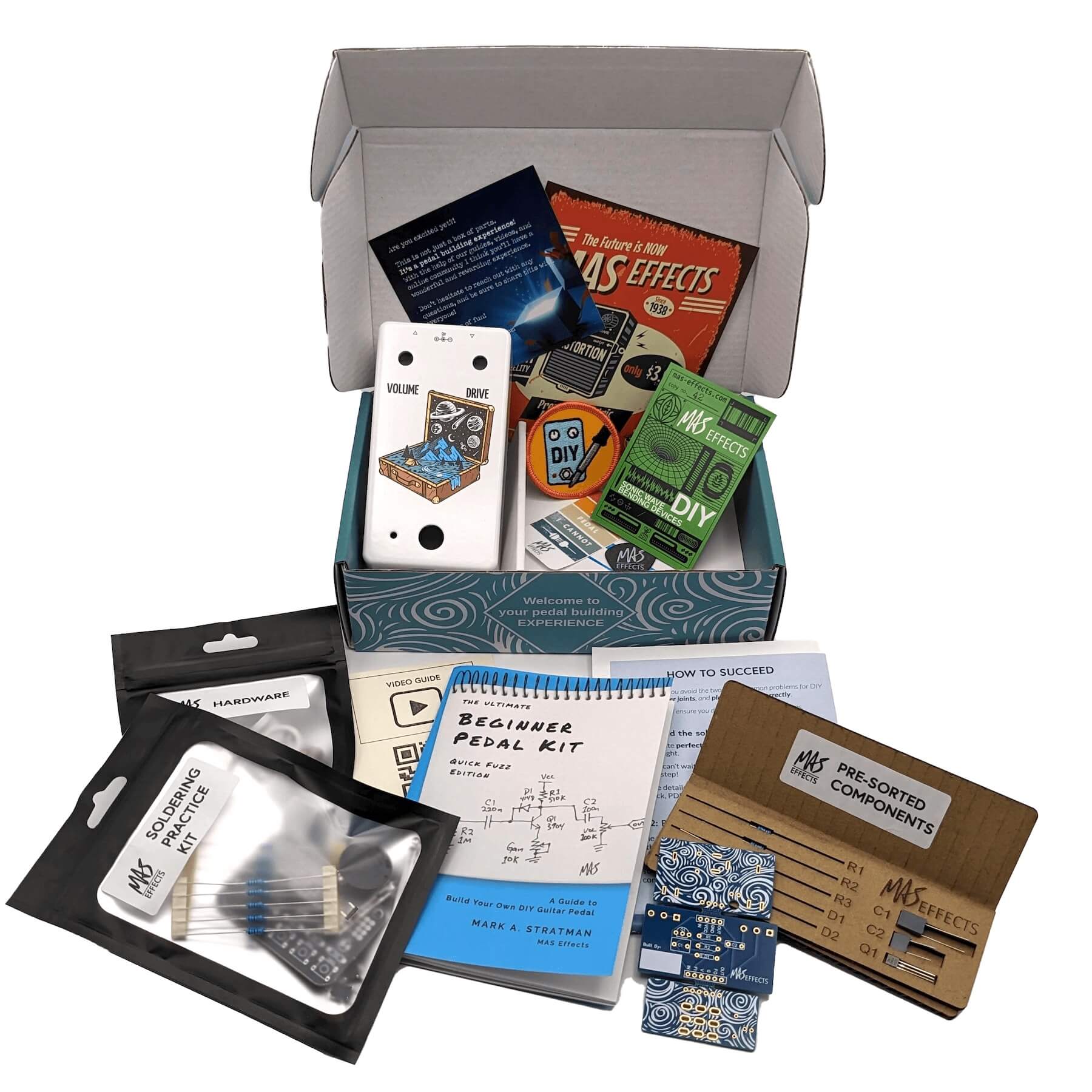 diy effects pedal kits Ultimate Beginner Pedal Kit