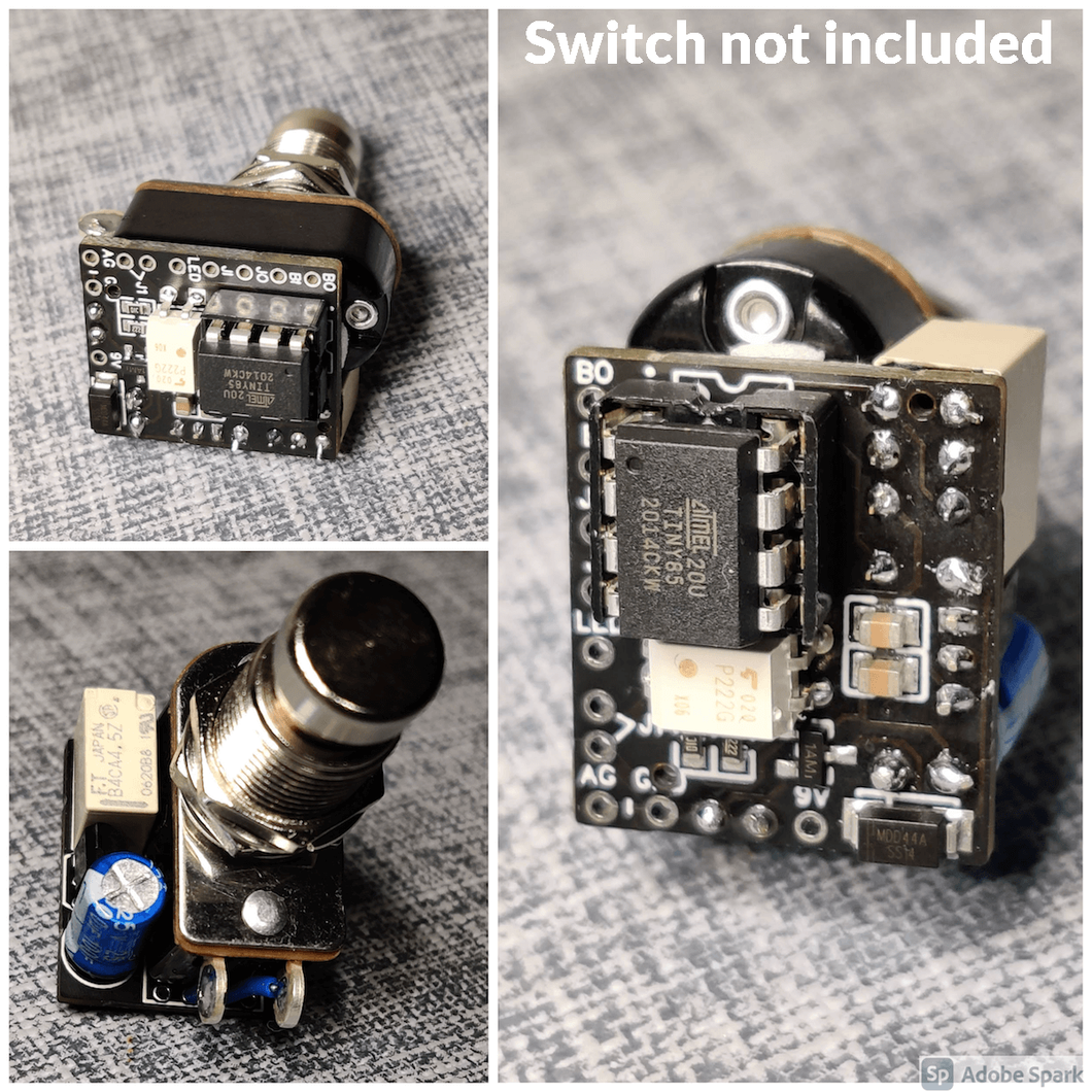 Relay Bypass Module for Soft Touch Foot Switch (true bypass)