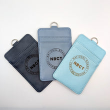 Load image into Gallery viewer, NBCT Leatherette ID Badge Holder - National Board Certified Teacher
