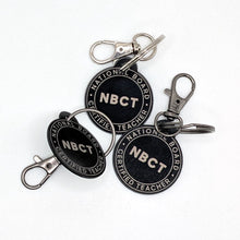Load image into Gallery viewer, NBCT aluminum keychain - National Board Certified Teacher

