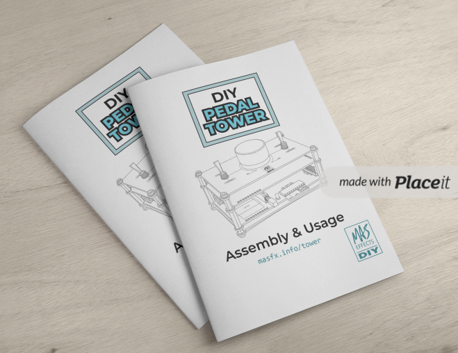 Instruction booklet for DIY Pedal Tower