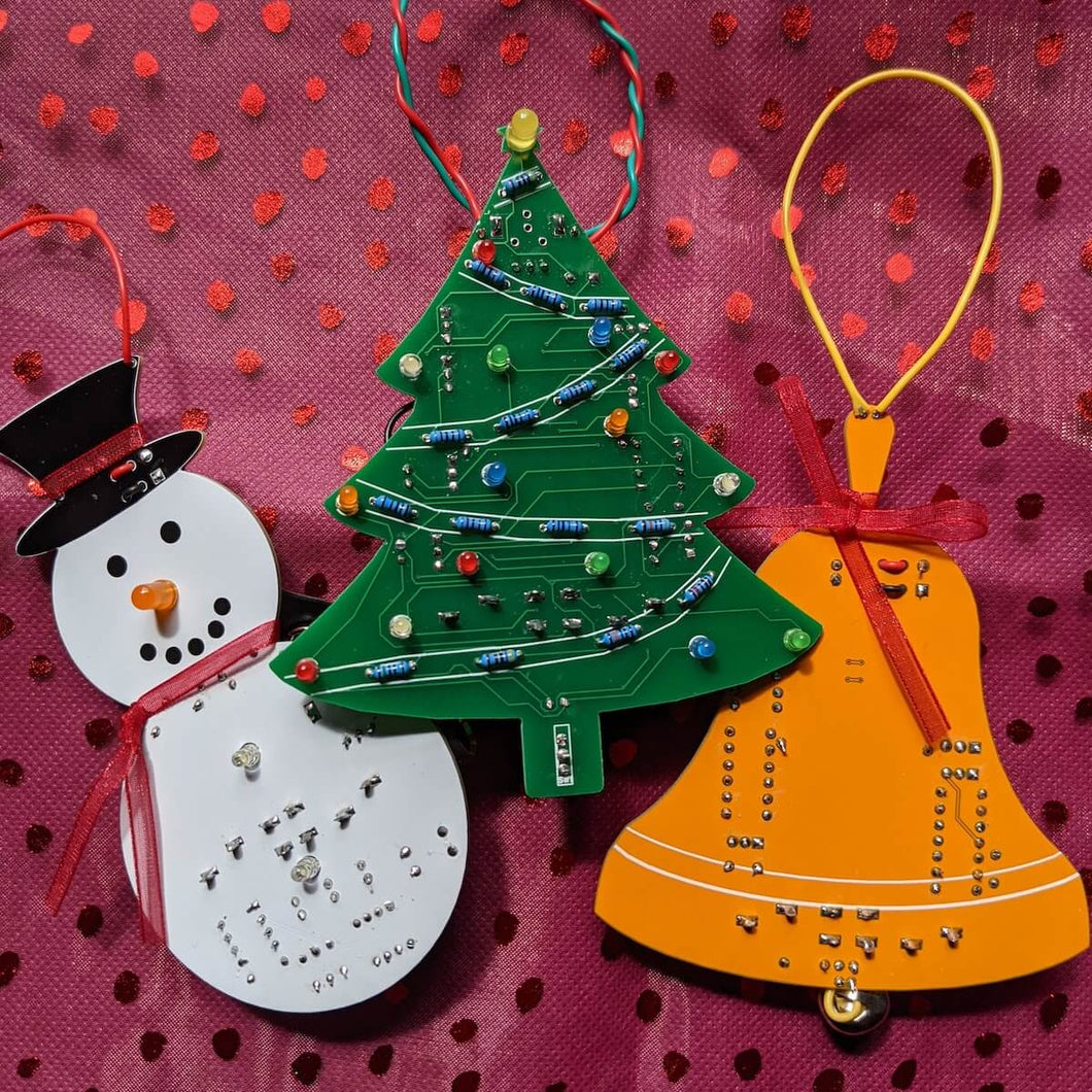 Holiday Pedal Ornament Kits