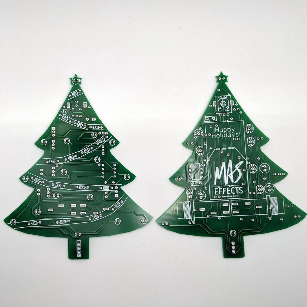 Holiday Pedal Ornament PCBs