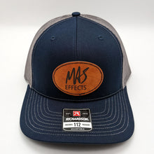 Load image into Gallery viewer, Trucker Hat with MAS Effects Leatherette Patch
