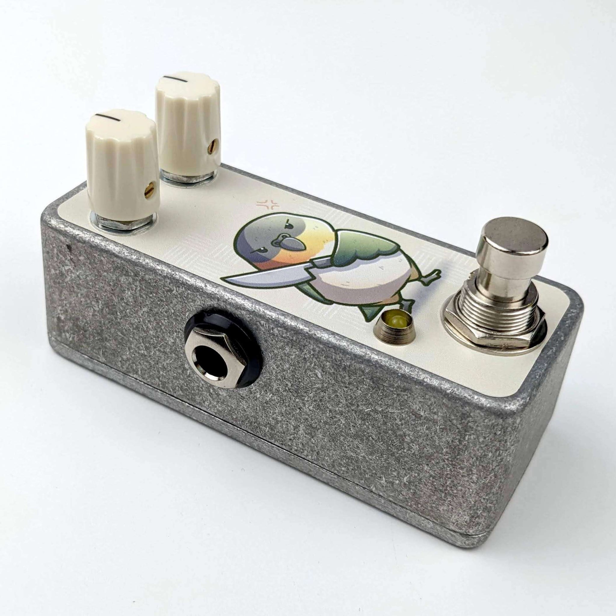 Tiny Fuzz: Kiwi - Illustrator Series fuzz pedal for guitar or bass