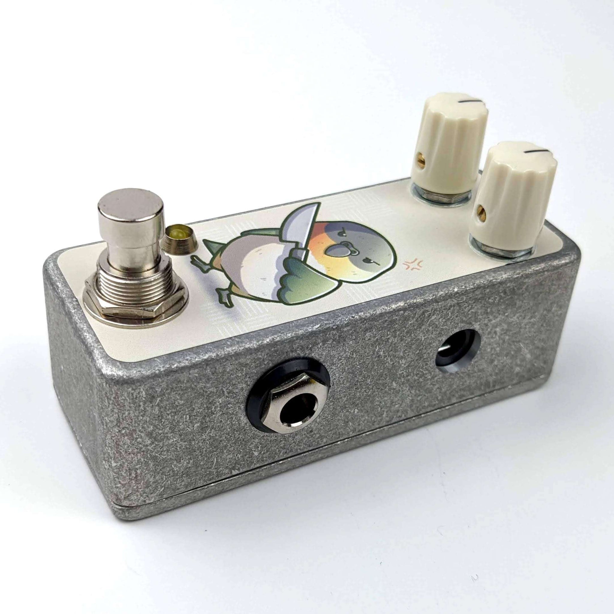 Tiny Fuzz: Kiwi - Illustrator Series fuzz pedal for guitar or bass